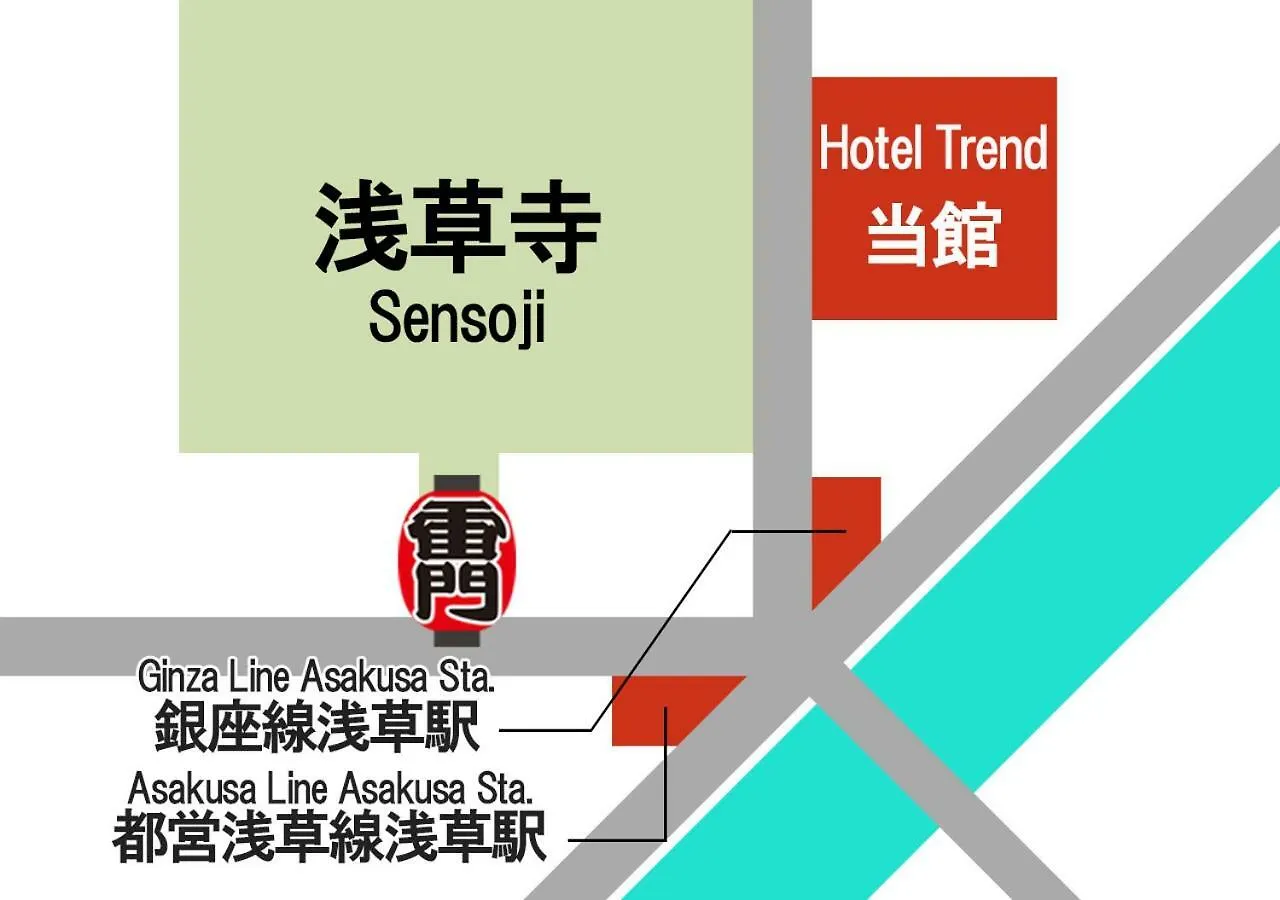 Hotel Trend Tobu Asakusa-Eki Kita Tokyo Japan